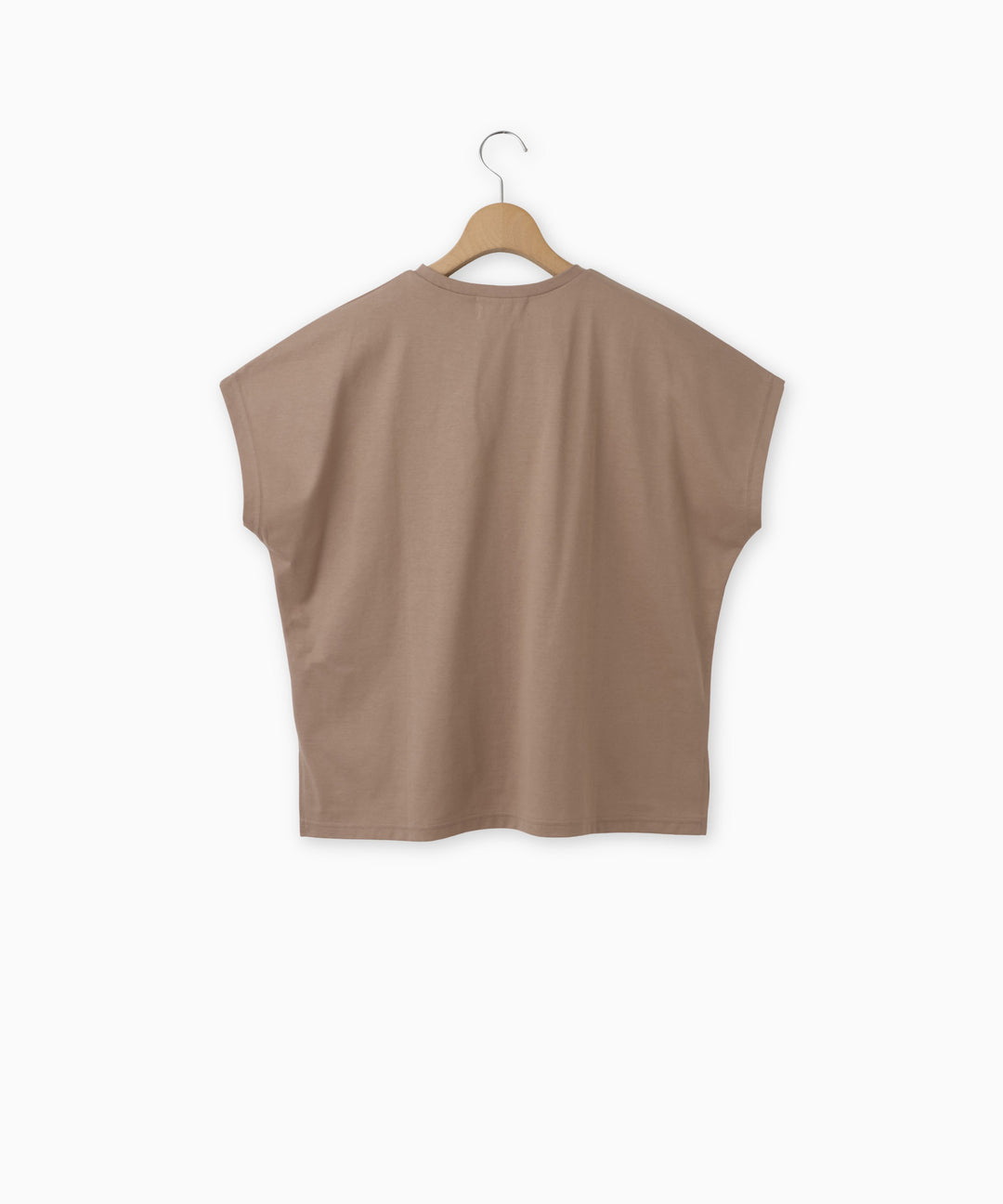 シルケット天竺フレンチスリーブロゴTシャツ