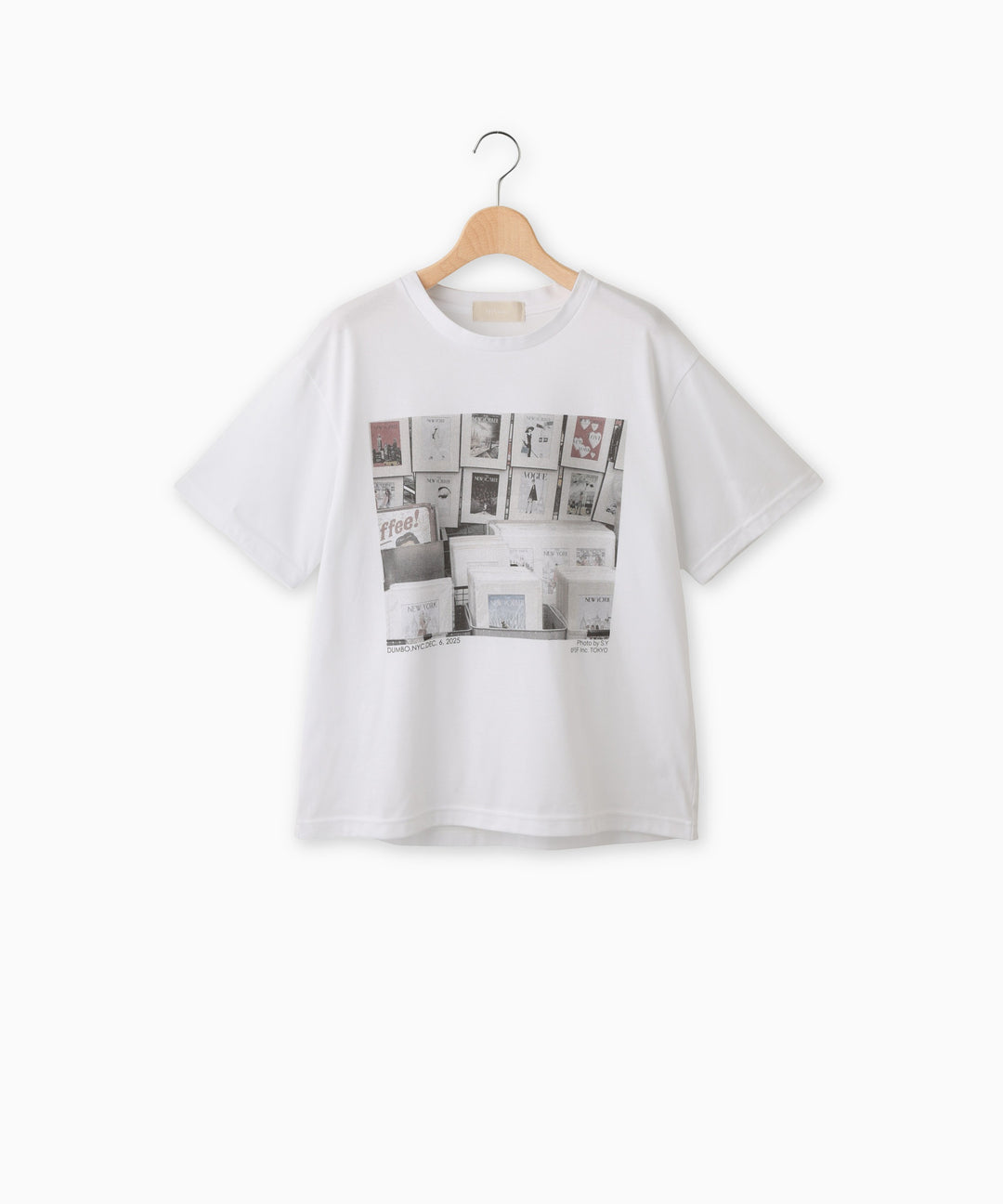 フォトプリントコットンTシャツ
