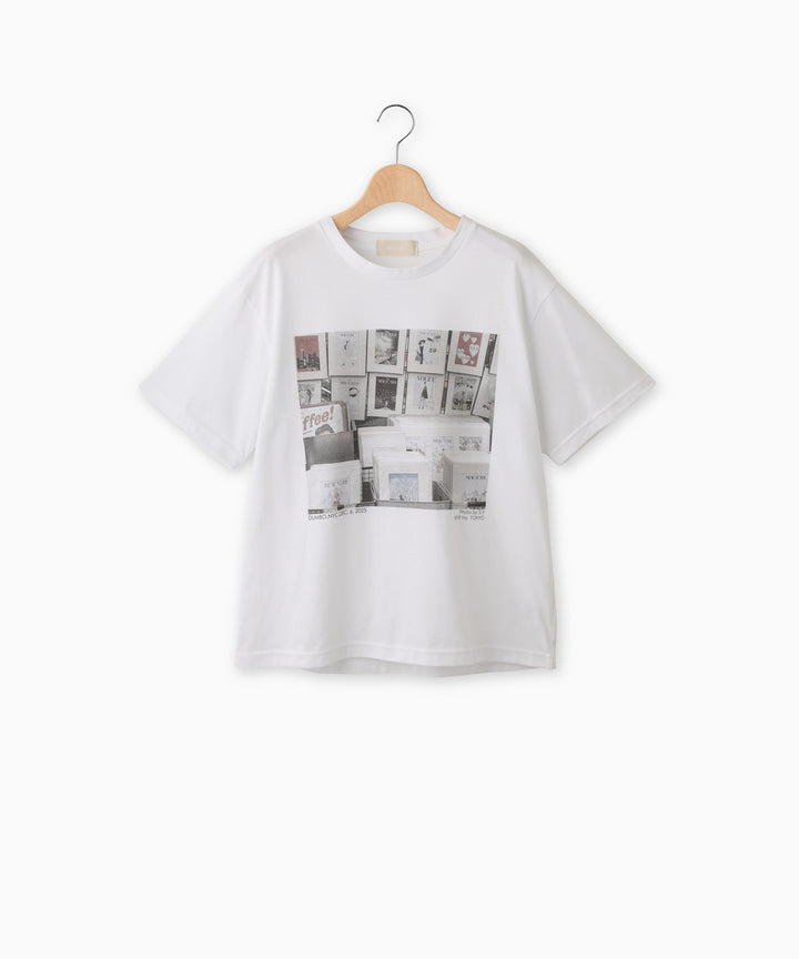 フォトプリントコットンTシャツ