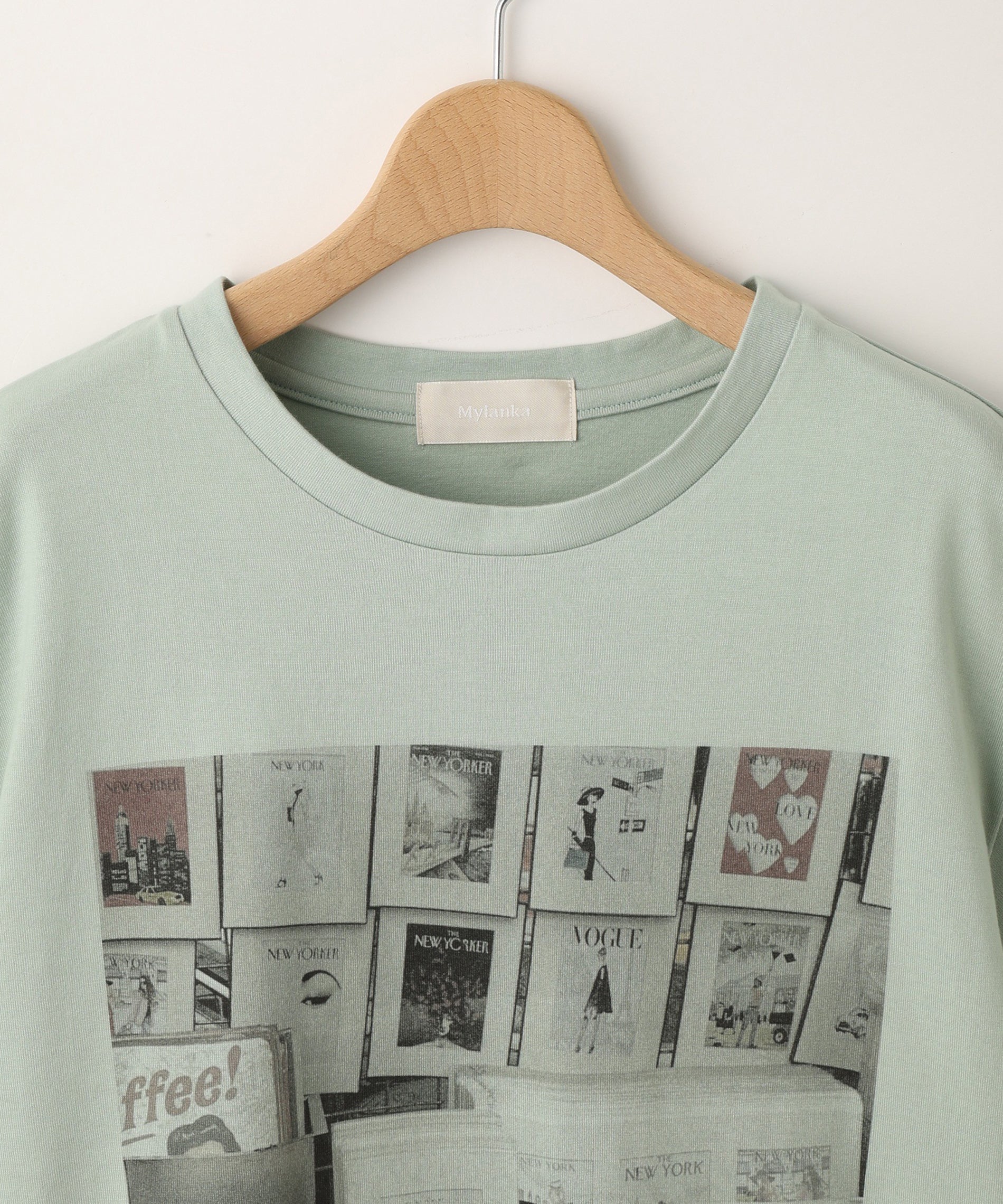 フォトプリントコットンTシャツ – FACE SANS FARD