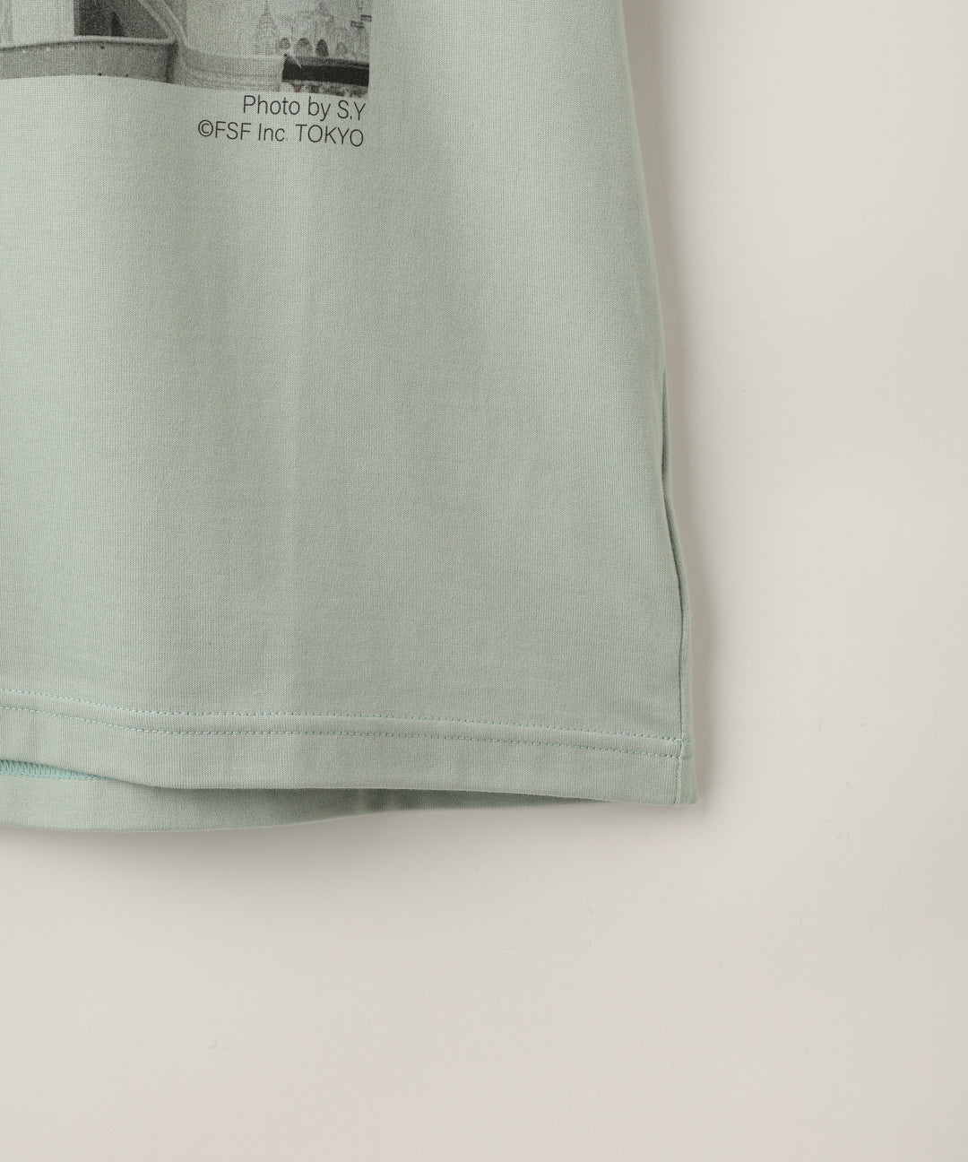 フォトプリントコットンTシャツ