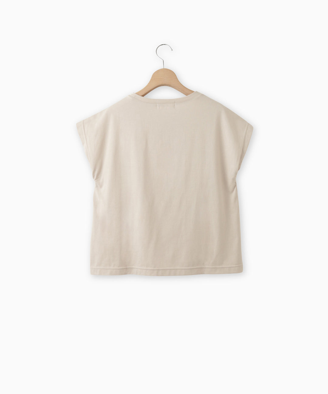 Heart Embroidery Jersey Message T-shirt