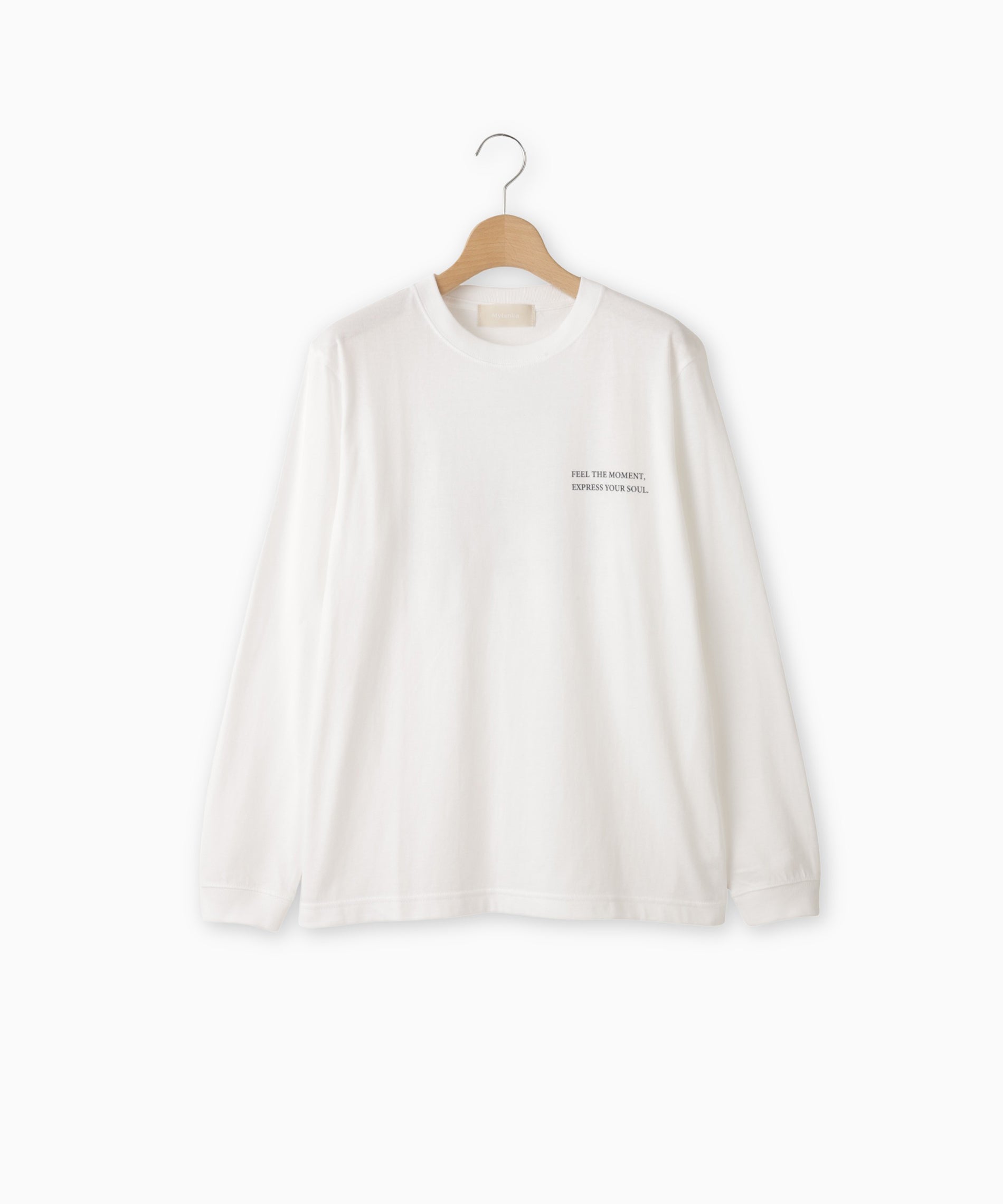 ロゴプリントロングスリーブTシャツ – FACE SANS FARD