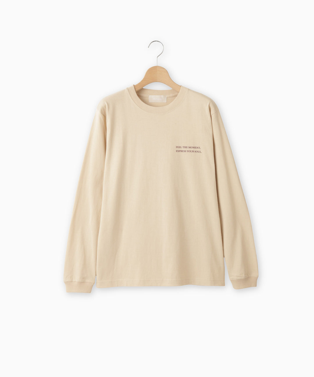 ロゴプリントロングスリーブTシャツ
