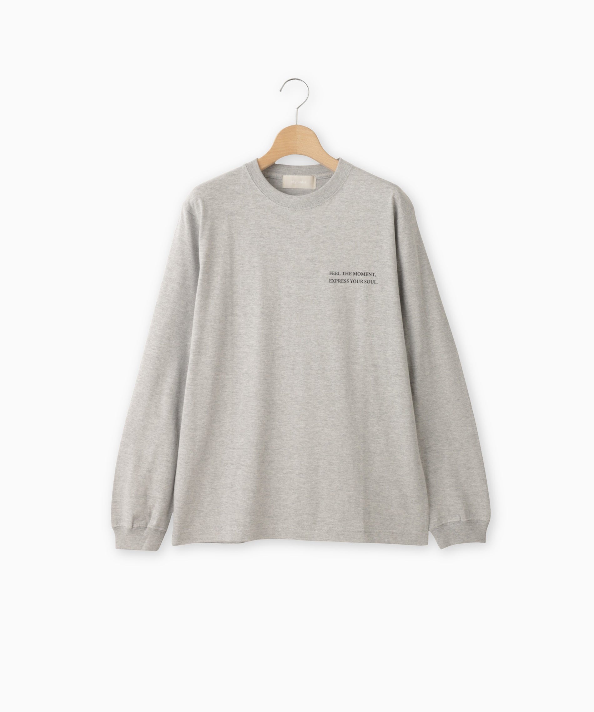ロゴプリントロングスリーブTシャツ – FACE SANS FARD