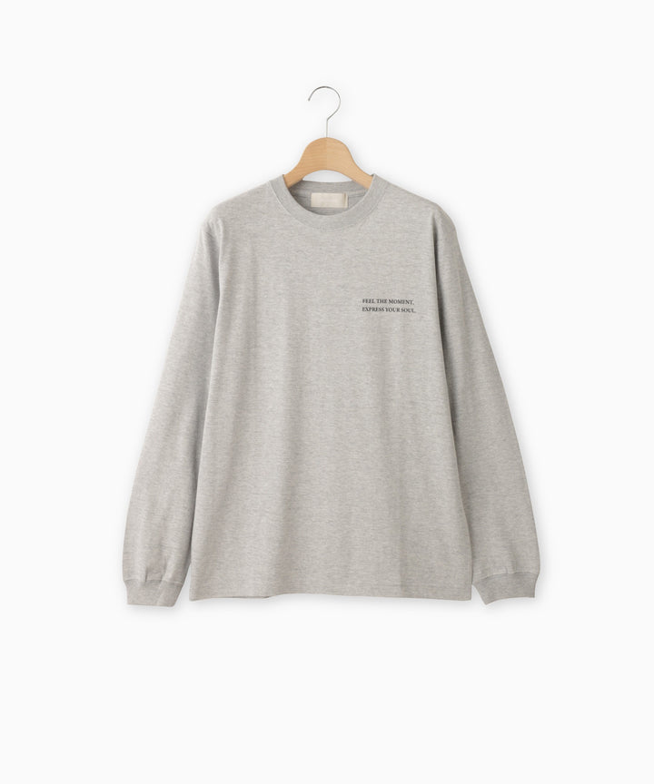 ロゴプリントロングスリーブTシャツ