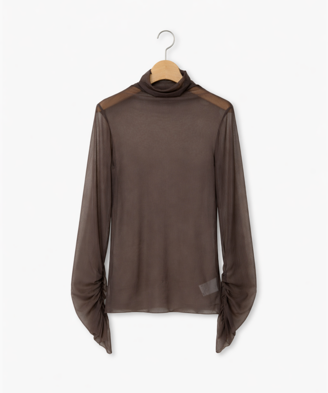 チュールシアートップス