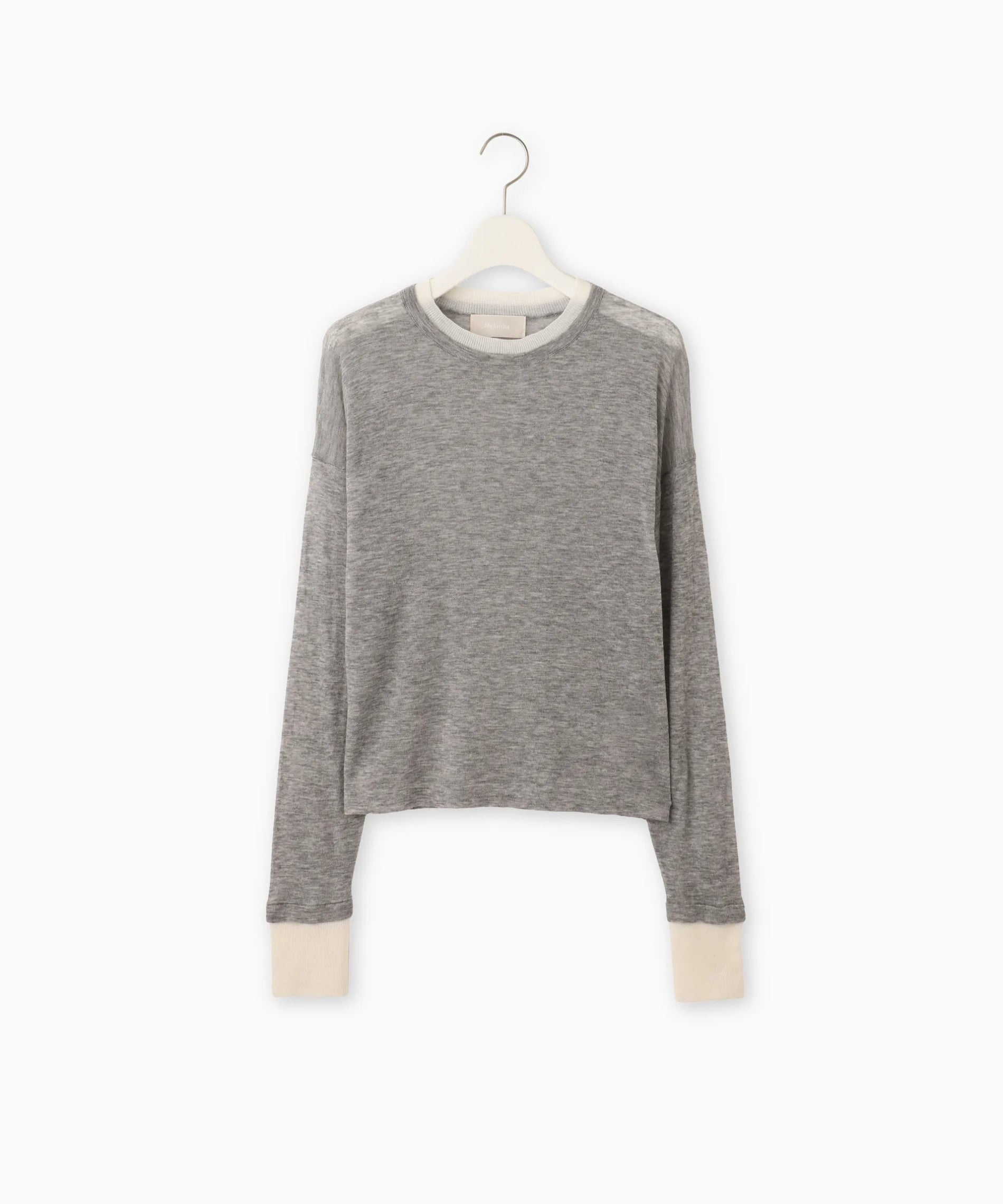 GADIDANONIEM NEREM ハイゲージニットプルオーバー バイカラーハイゲージニット – FACE SANS FARD