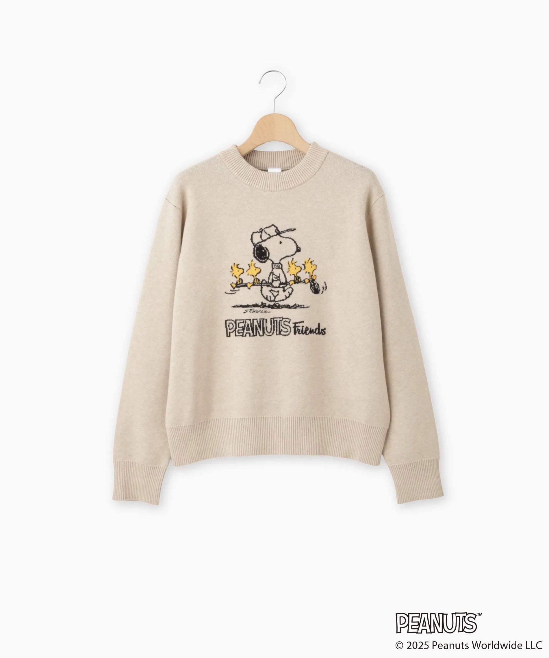 PEANUTS(SNOOPY)コラボジャガードニット – FACE SANS FARD