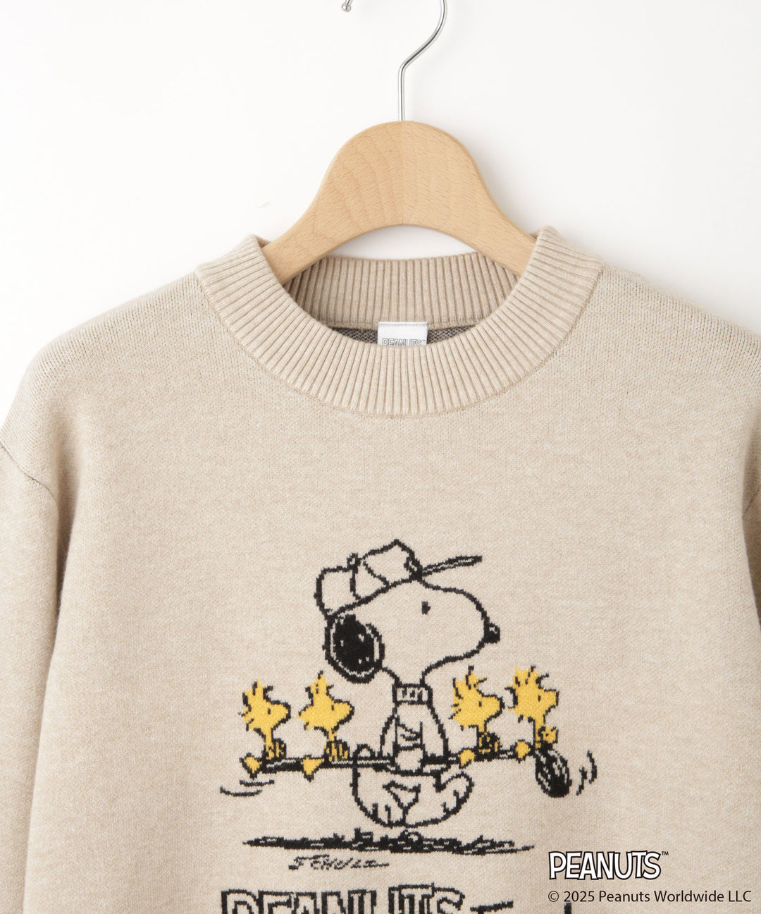 PEANUTS(SNOOPY)コラボジャガードニット