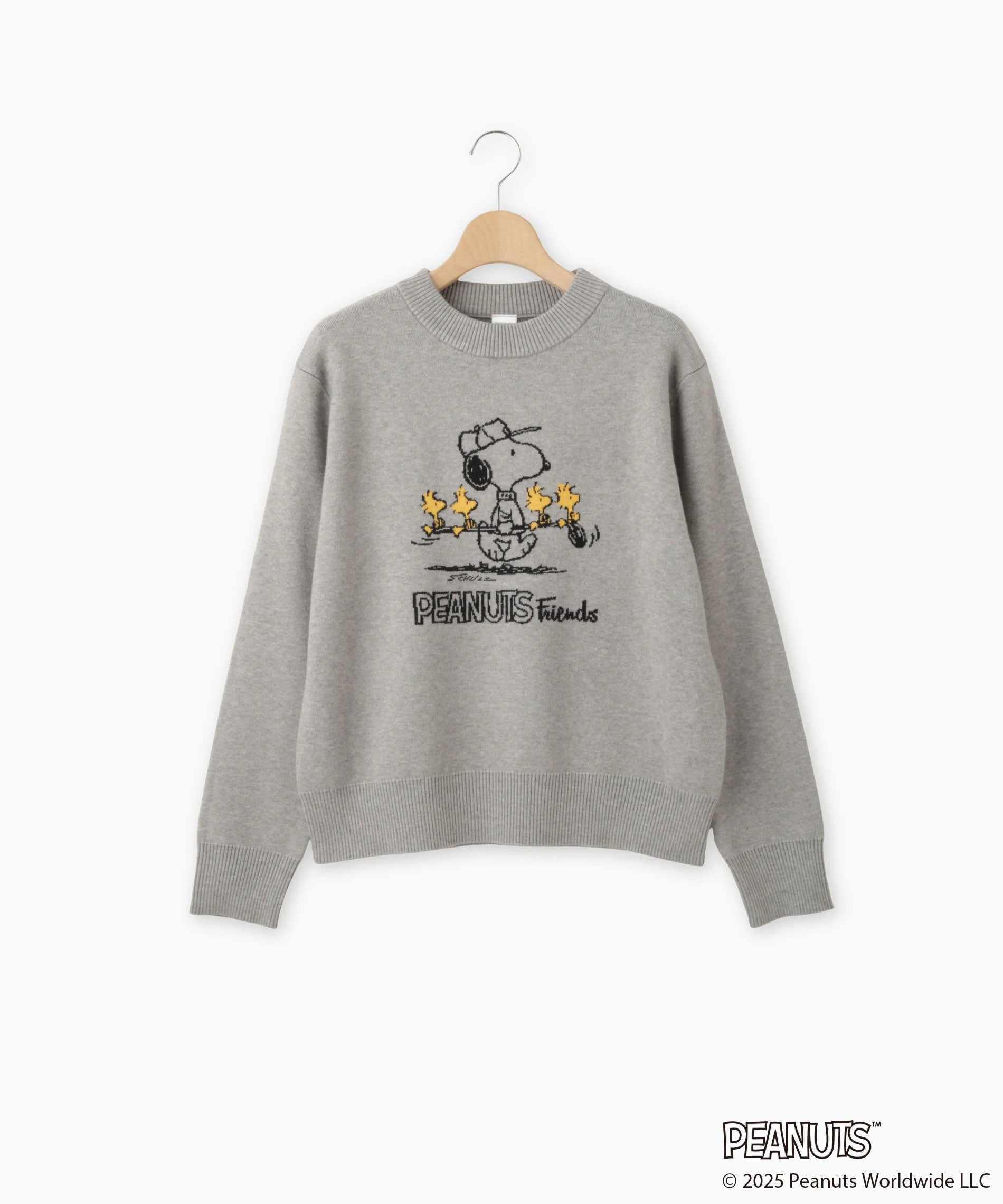 PEANUTS(SNOOPY)コラボジャガードニット – FACE SANS FARD