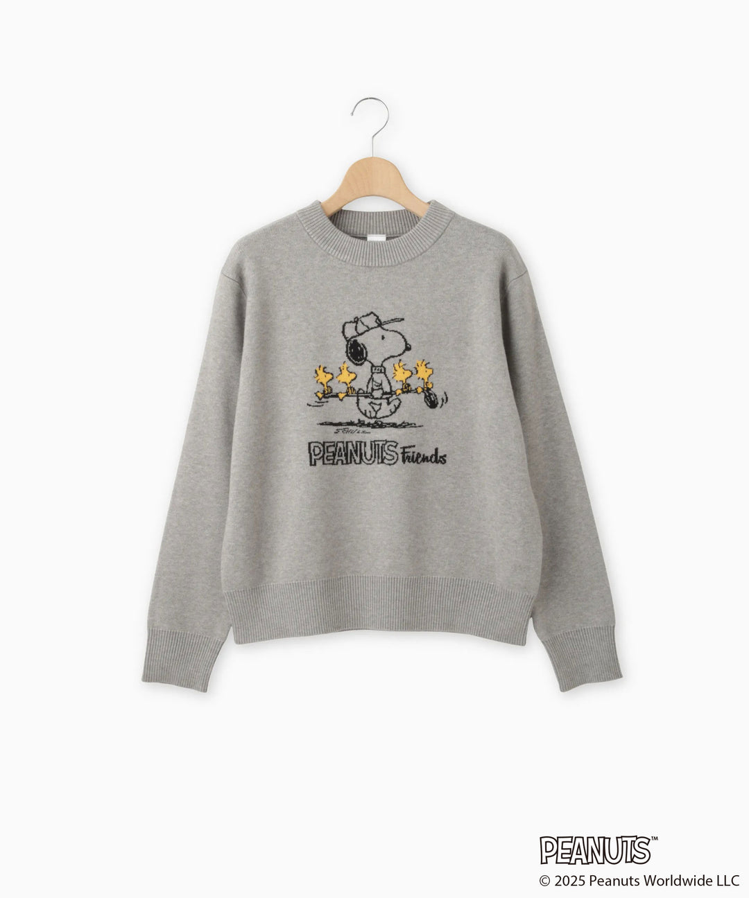 PEANUTS(SNOOPY)コラボジャガードニット