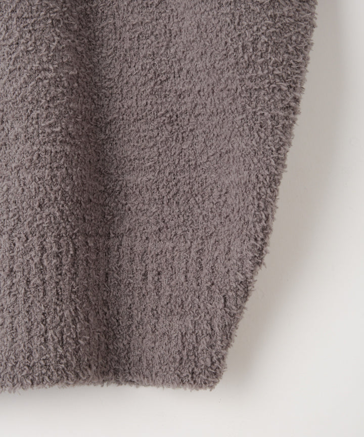 MYNKロゴVネックニット