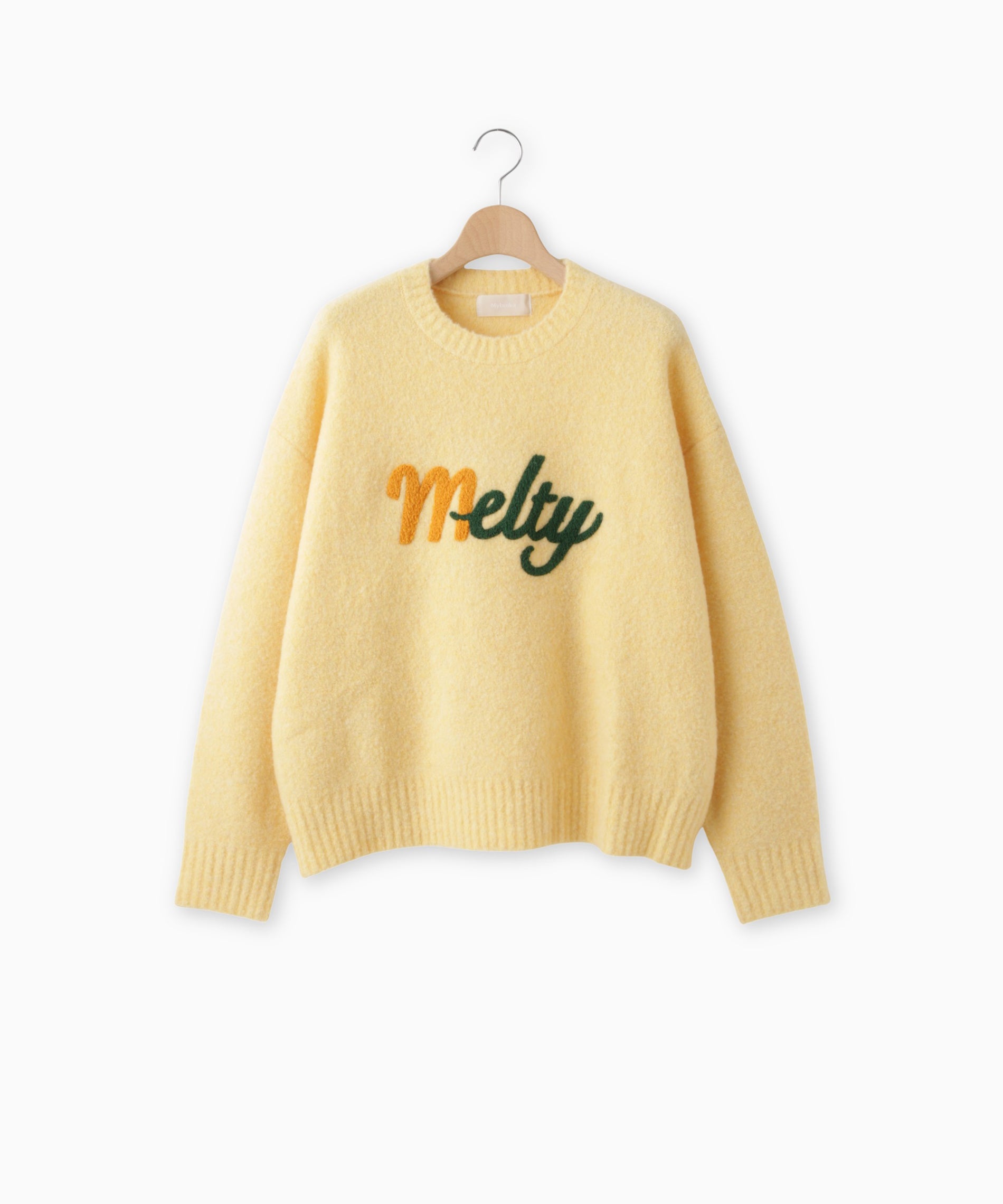 ウール混ブークレフリースニット – FACE SANS FARD