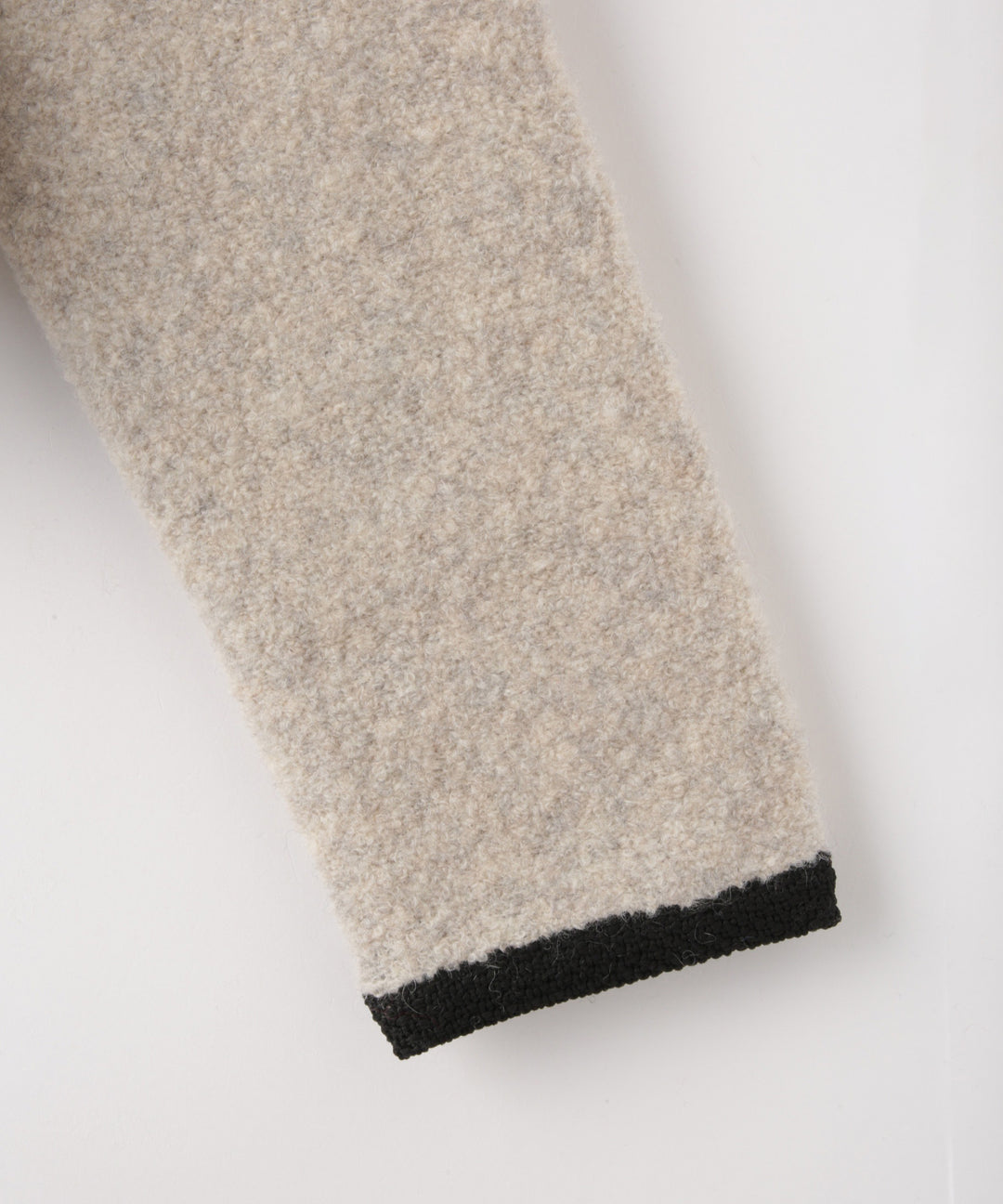 ブークレ配色パイピングカーディガン