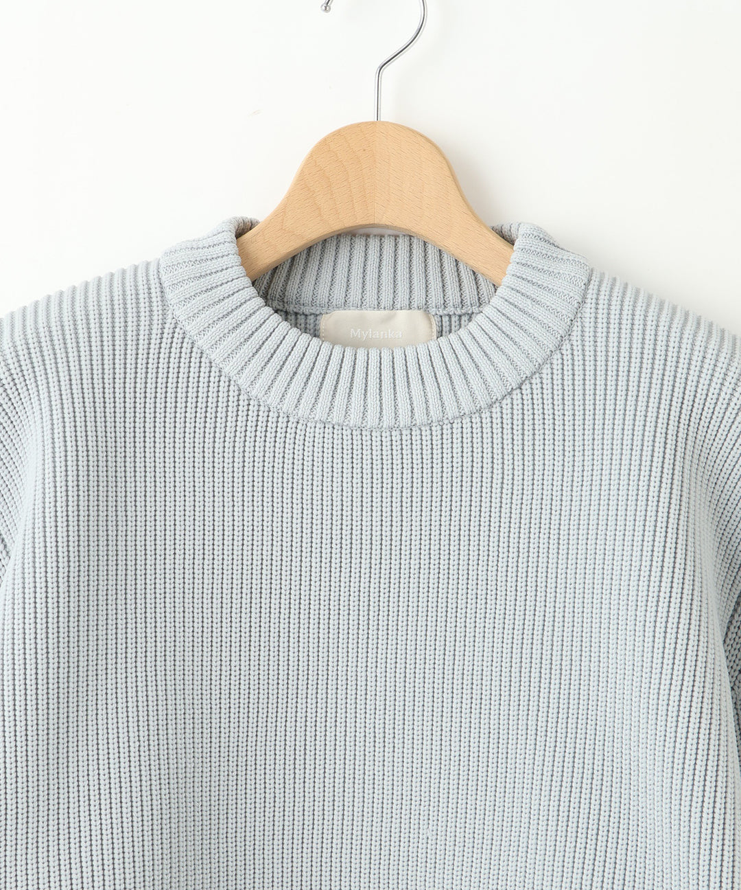 ハーフスリーブニットトップス