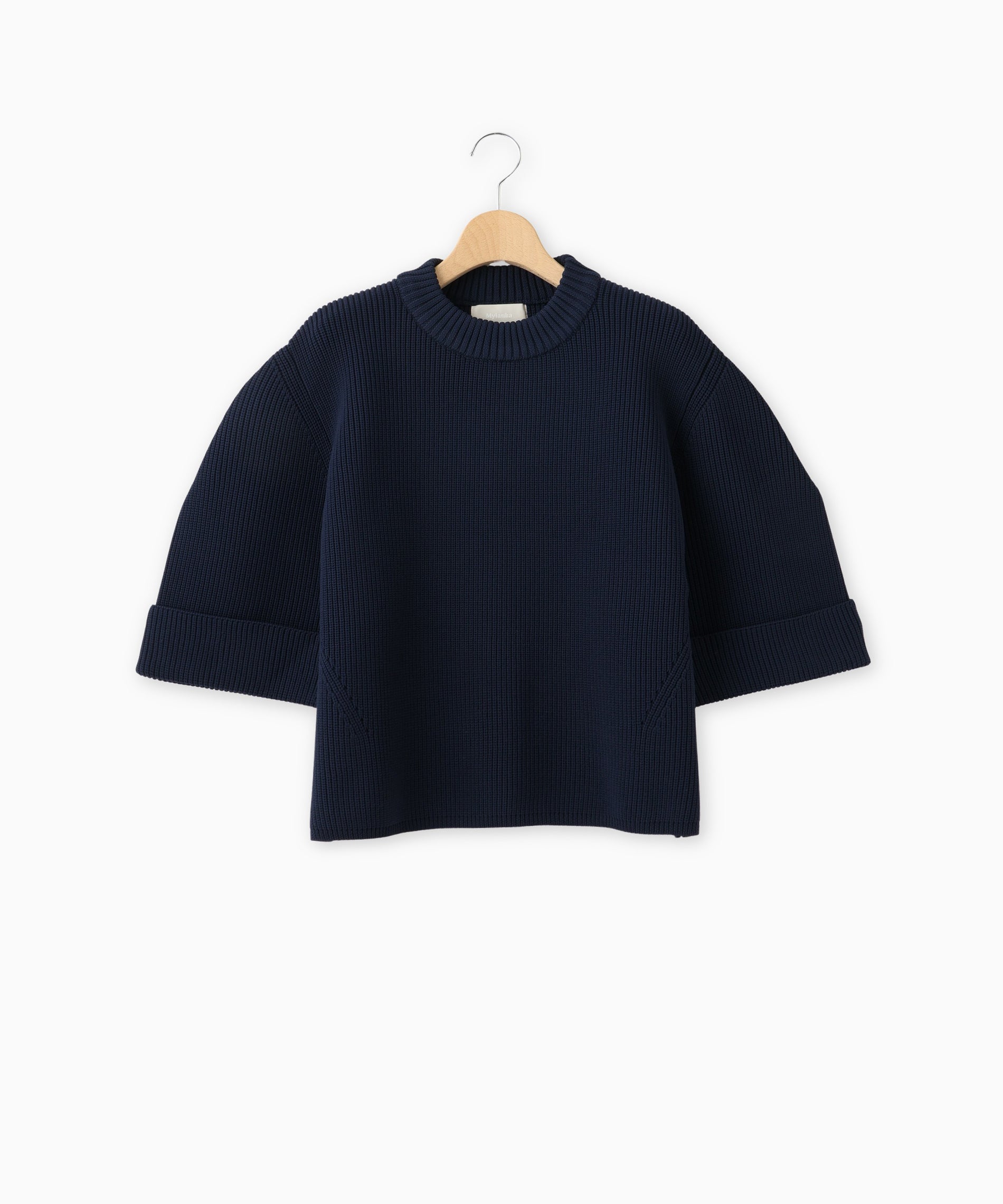 ハーフスリーブニットトップス – FACE SANS FARD