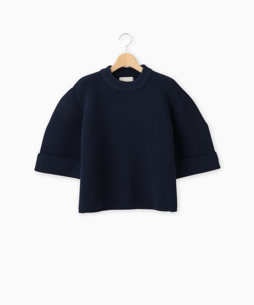 ハーフスリーブニットトップス