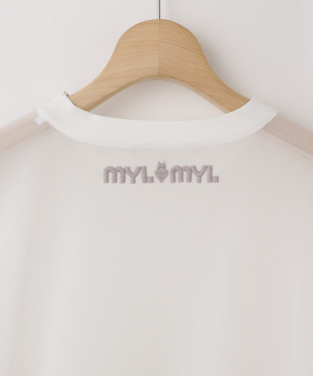 チェーンステッチニットTシャツ