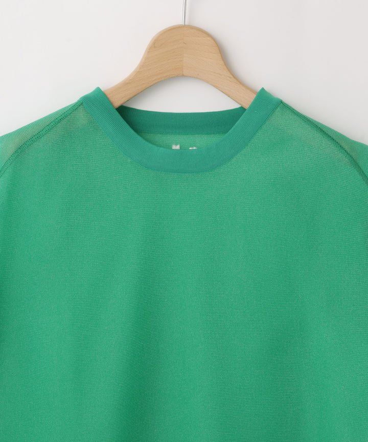 チェーンステッチニットTシャツ