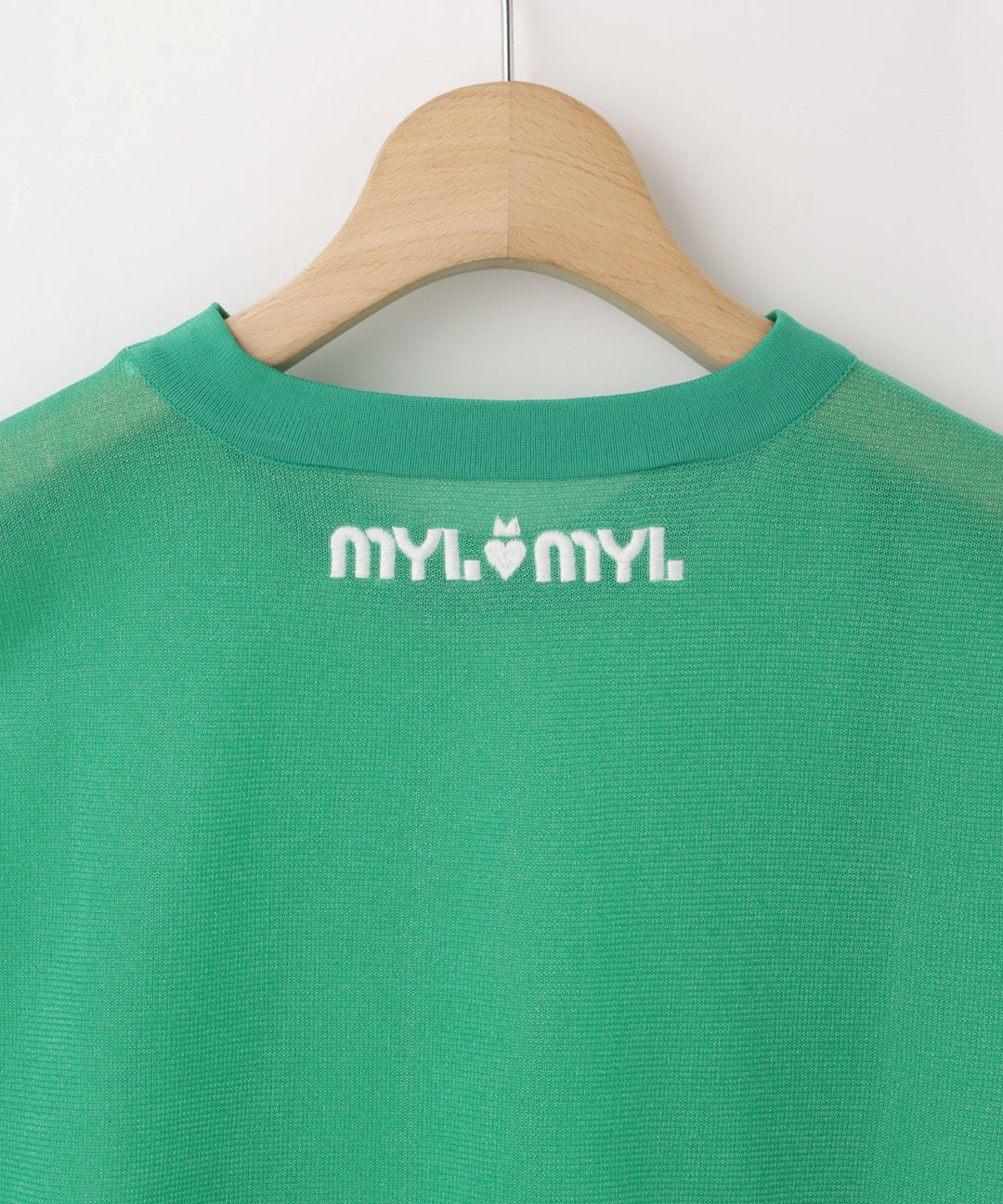 チェーンステッチニットTシャツ