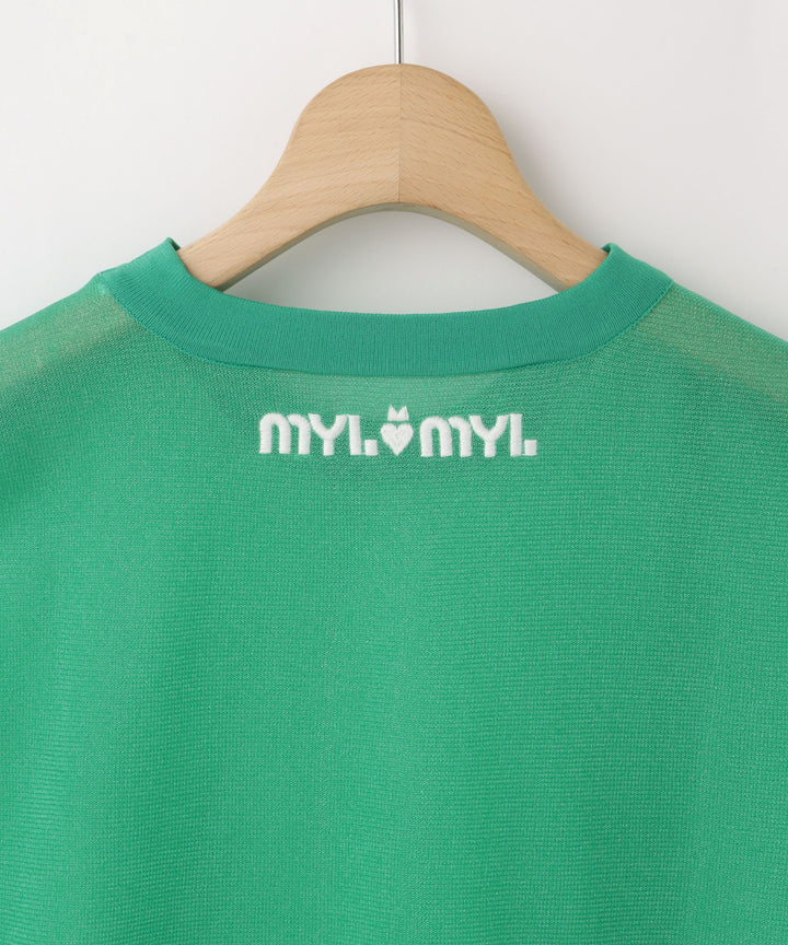 チェーンステッチニットTシャツ