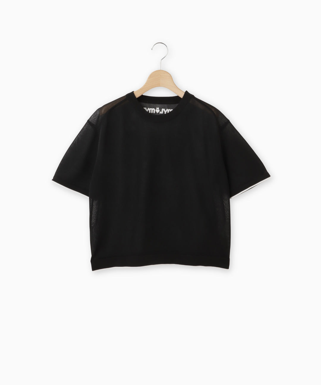 チェーンステッチニットTシャツ