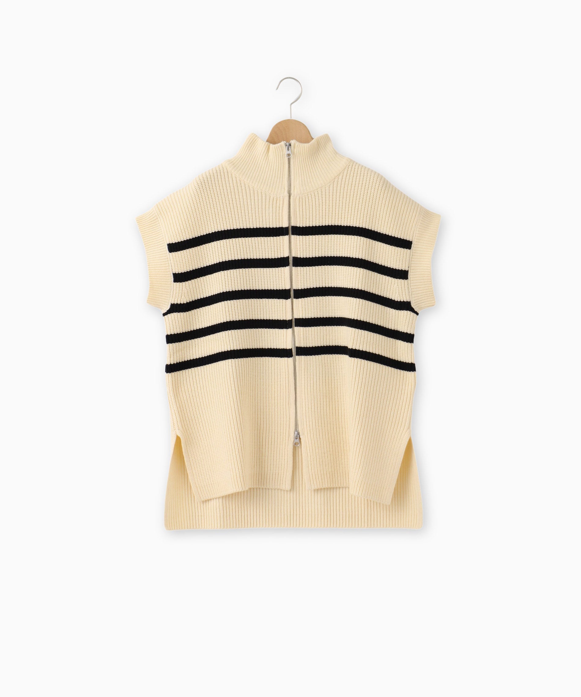 ロングハイネックジレ – FACE SANS FARD