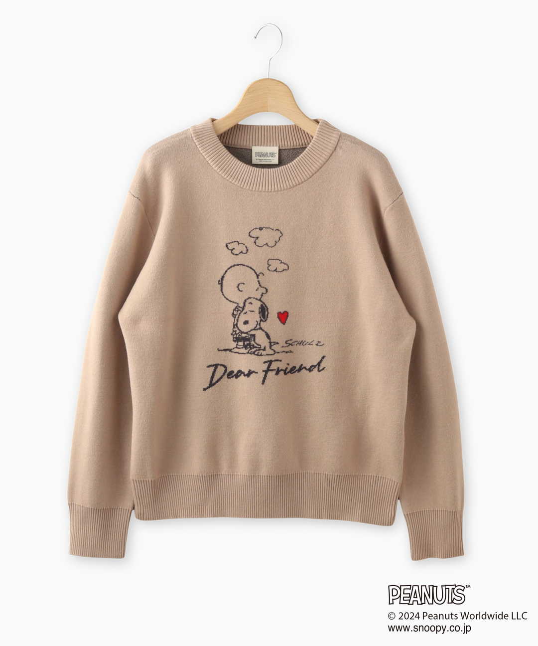 PEANUTS(SNOOPY)ジャガードニット