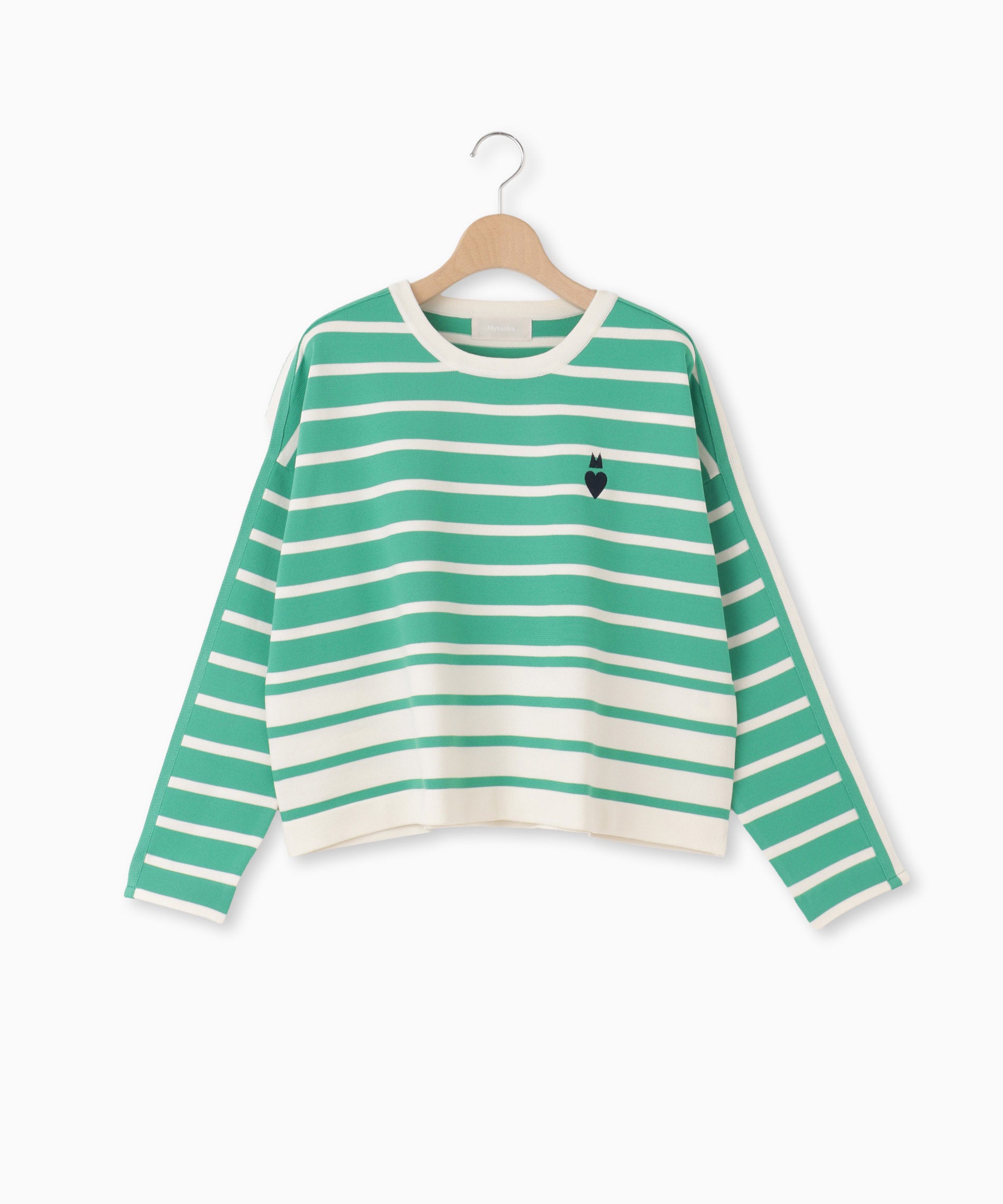 Maison Margiela ⑩ 15aw モヘア・ボーダーニット - マルテン