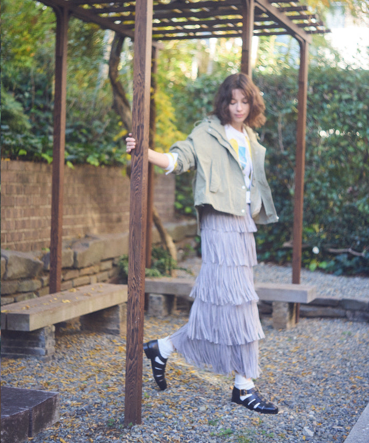 テントラインフードブルゾン