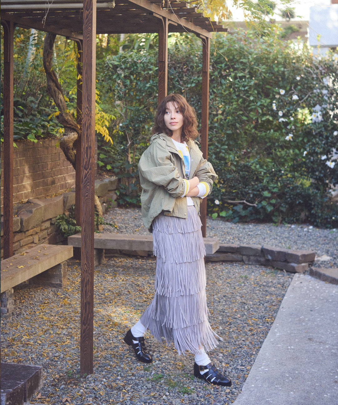 テントラインフードブルゾン