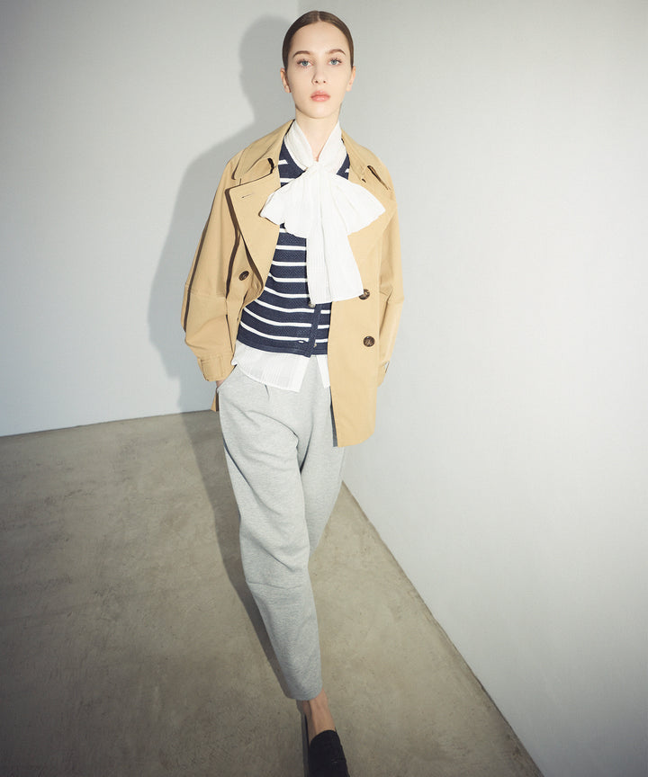 ボリュームスリーブトレンチコート
