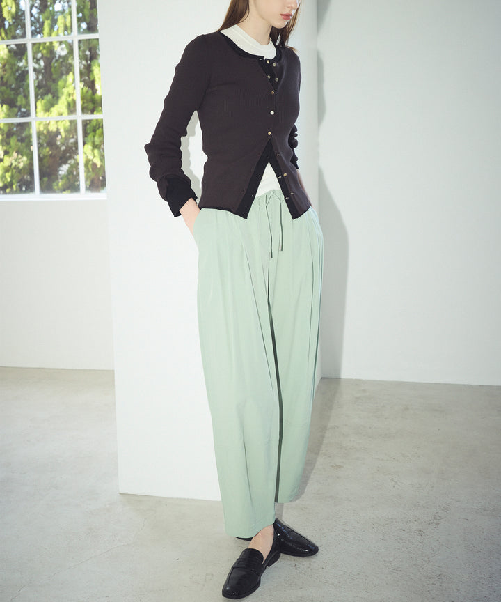 ギャザータックパラシュートパンツ