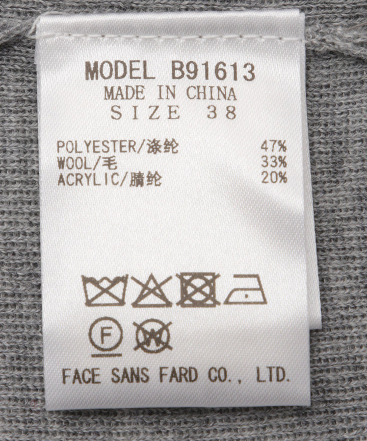 ラインテープハイゲージニット