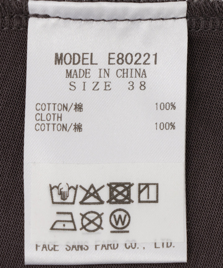 シルケット天竺メッセージプリントTシャツ