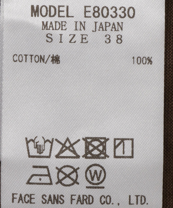 クルーネックメッセージプリントTシャツ