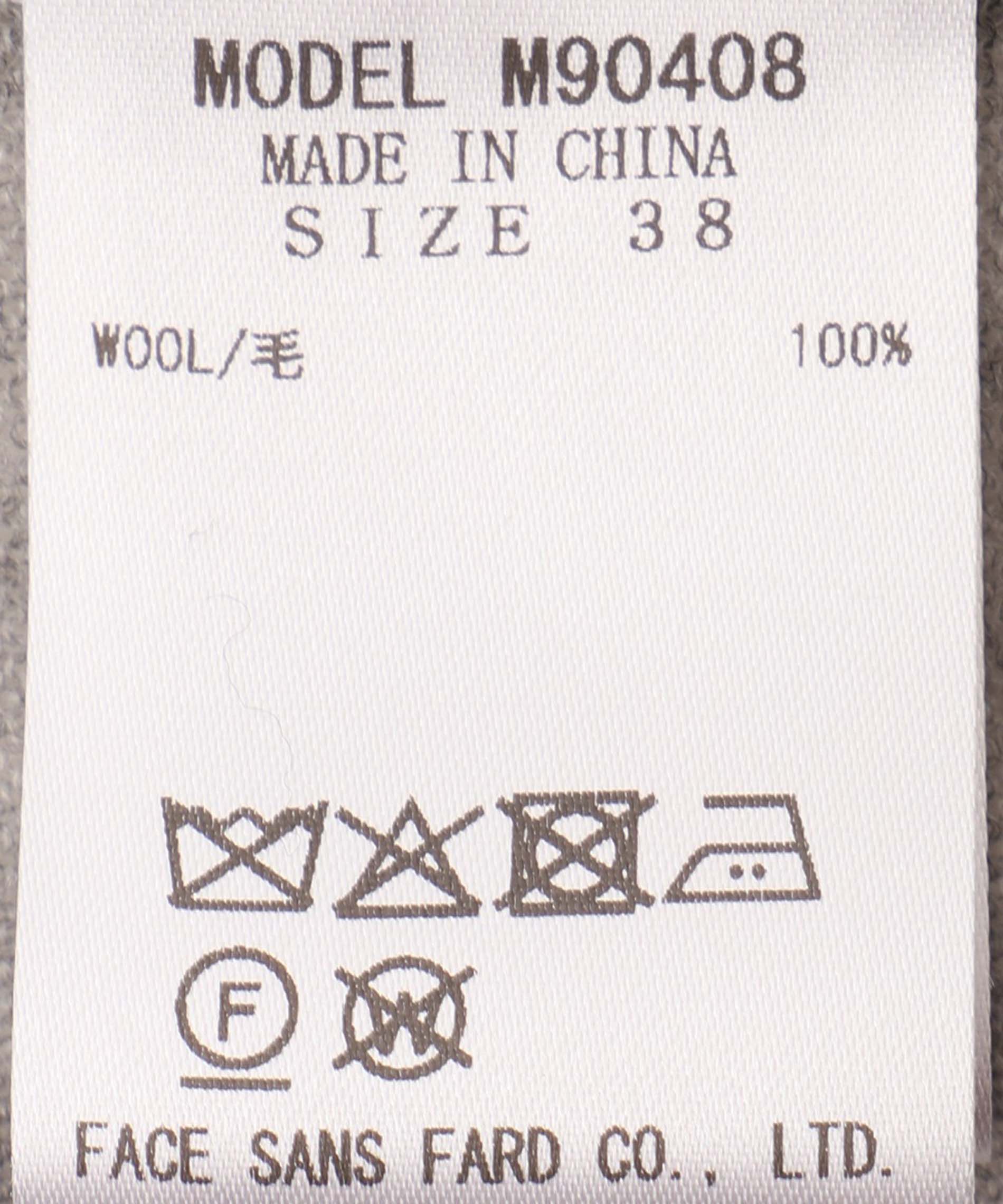 バイカラーハイゲージニット – FACE SANS FARD