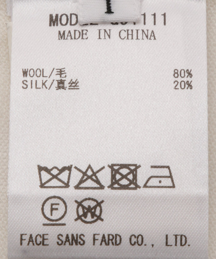 サマーウールニット