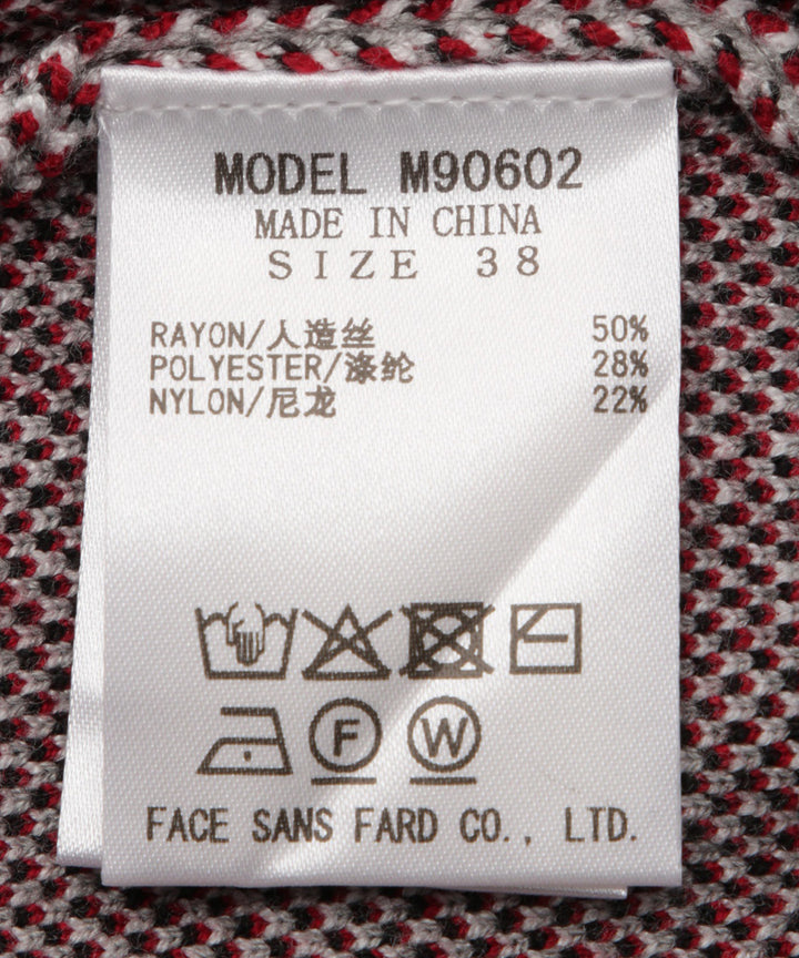 Mylanka柄ジャガードニット