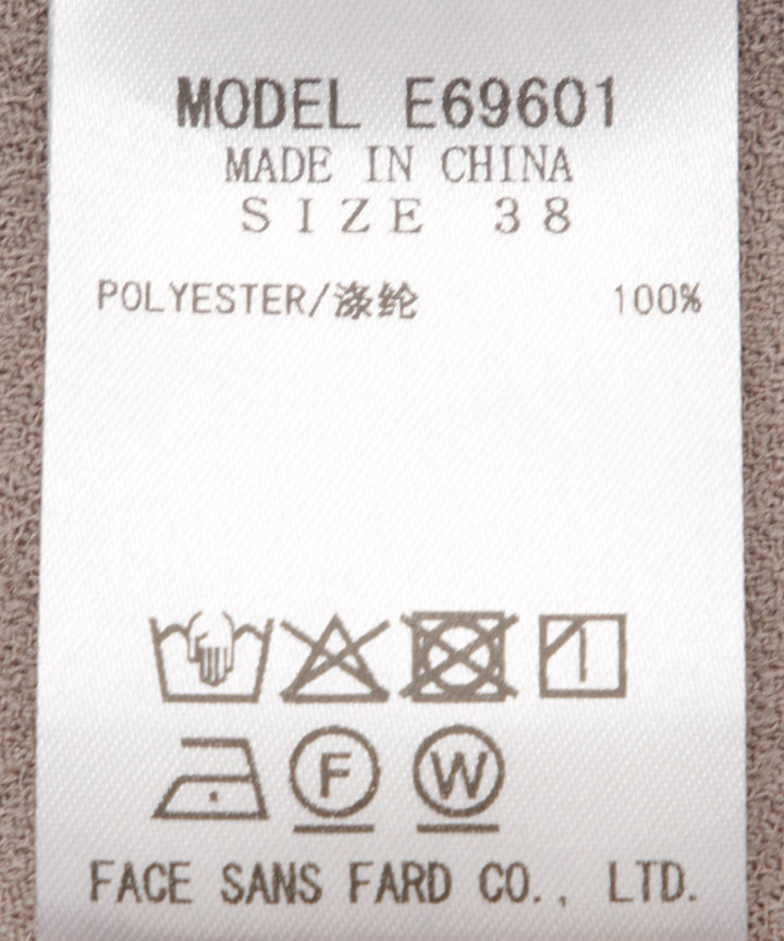 フリルドレープワンピース