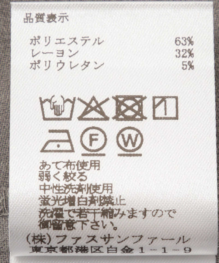 シンプルオーバーシャツ