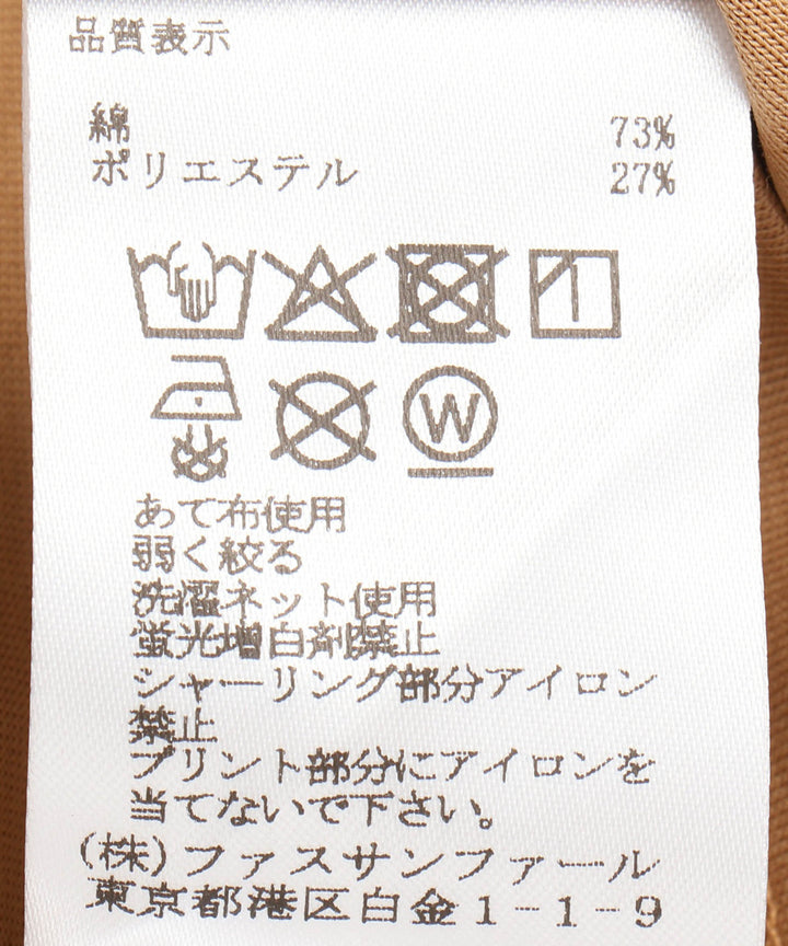 箔プリントTシャツ