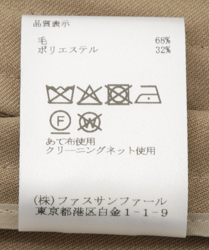 Super100’sウールコクーンジャケット