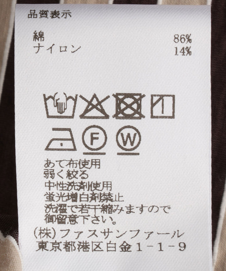 リラックスシャツワンピース