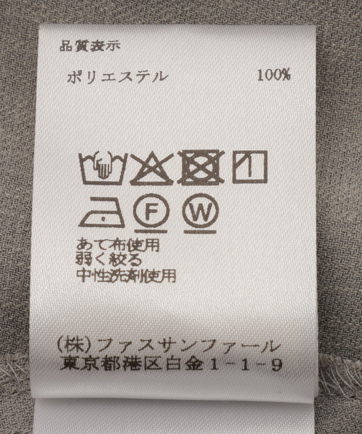 ピンタックウエストリボンワンピース