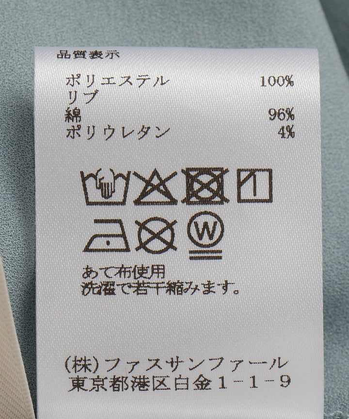 2WAYジョーゼットブラウス