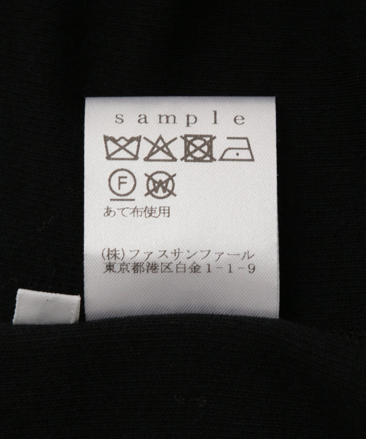 シンプルタートルネックトップス