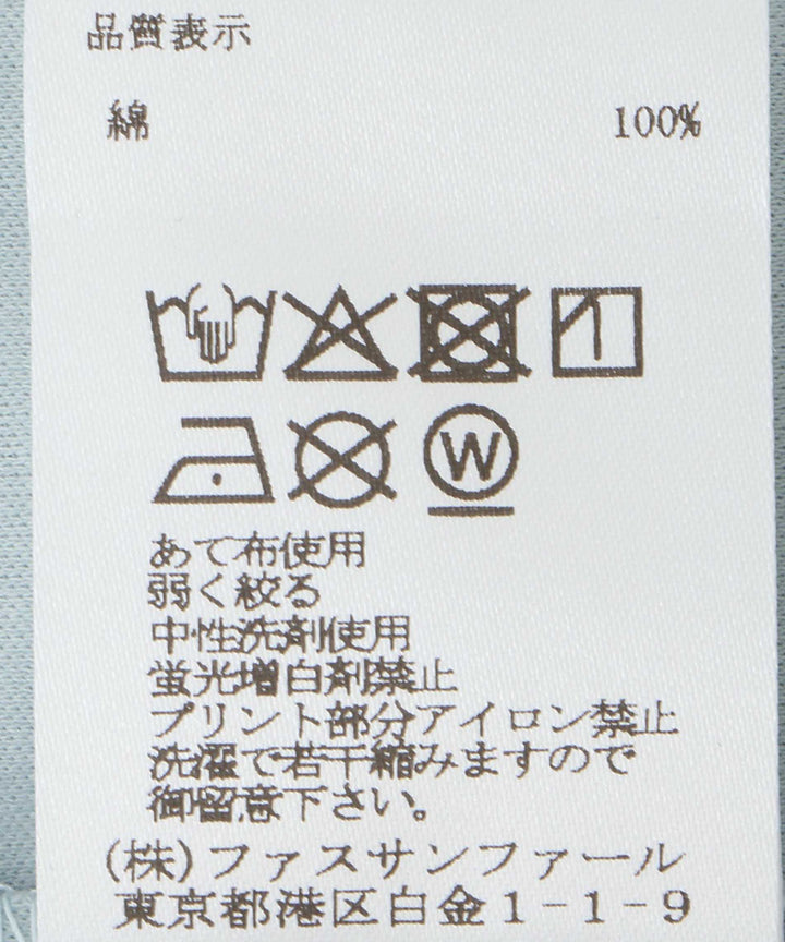 MIRAGEロゴプリントロンT