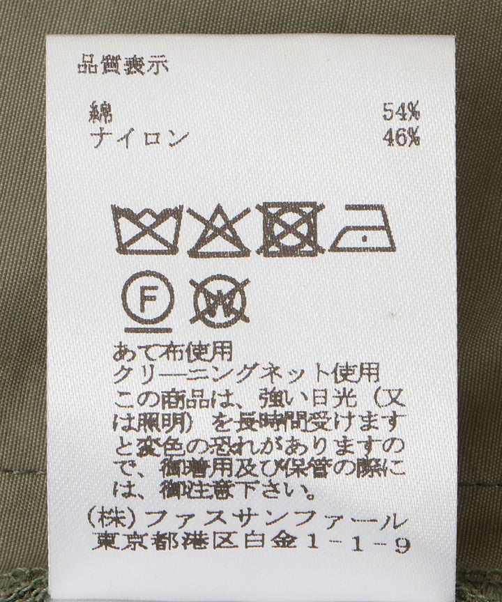 ライナー付きモッズコート